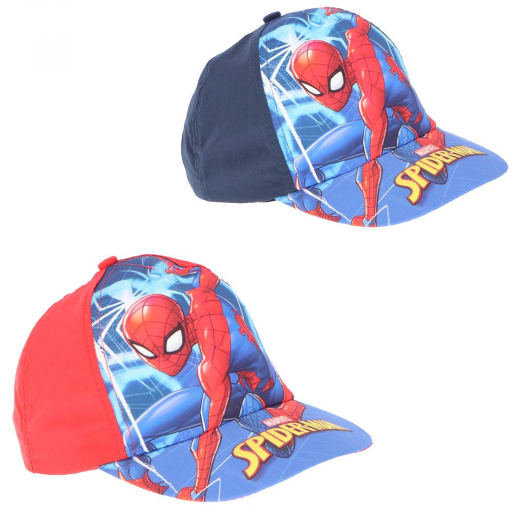 [SPI23-0104-Blå-] Caps | Spiderman (Blå)